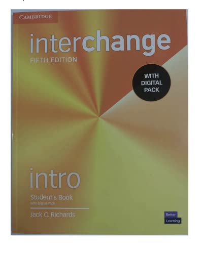 Interchange Intro Book + Digital Pack von Cambridge University Press