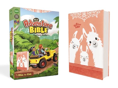 NIrV, Adventure Bible for Early Readers, Leathersoft, Coral, Full Color: New International Reader's Version, Peach, Leathersoft von HarperCollins