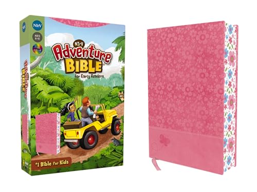 NIrV, Adventure Bible for Early Readers, Leathersoft, Pink, Full Color