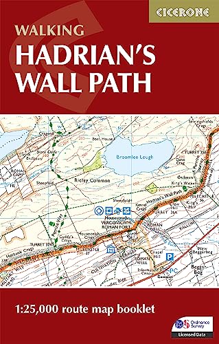 Hadrian's Wall Path Map Booklet: 1:25,000 OS Route Mapping (Cicerone guidebooks)