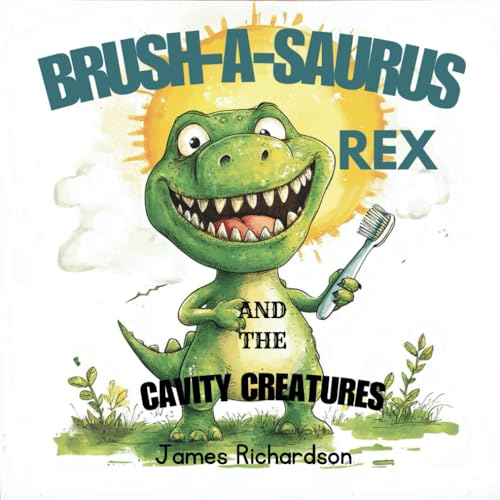 Brush-a-Saurus Rex and the Cavity Creatures: A Roar-some Adventure in Brushing, Flossing, Fighting Cavities, and Teeth Hygiene! Perfect for kids ages 3-8 von Independently published