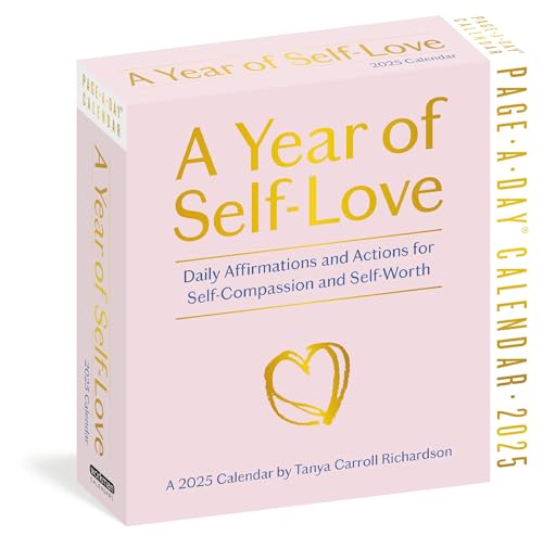 Year of Self-Love Page-A-Day® Calendar 2025: Daily Affirmations and Actions for Self-Compassion and Self-Worth von Workman Calendars