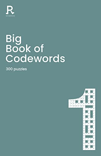 Big Book of Codewords 1: 300 Puzzles: A Bumper Codeword Book for Adults Containing 300 Puzzles (Richardson Puzzle Books)