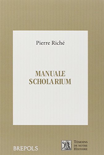 Manuale scholarium: Texte et traduction von Brepols