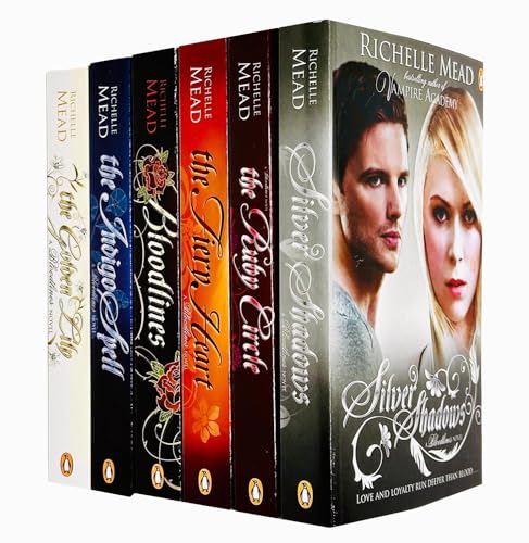 Richelle Mead Bloodlines 6 Books Collection Set (Bloodlines, The Golden Lily, The Indigo Spell, The Fiery Heart, Silver Shadows, The Ruby Circle)