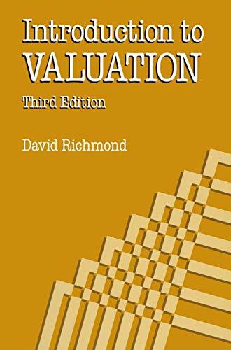 Introduction to Valuation (Building and Surveying Series)