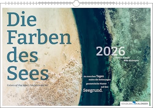 Die Farben des Sees 2026 von Stadler Kalender