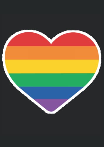 Rainbow Pride Heart: Notizbuch A4 120 Seiten Rainbow Pride Heart: Notizbuch A4 120 Seiten von Independently published
