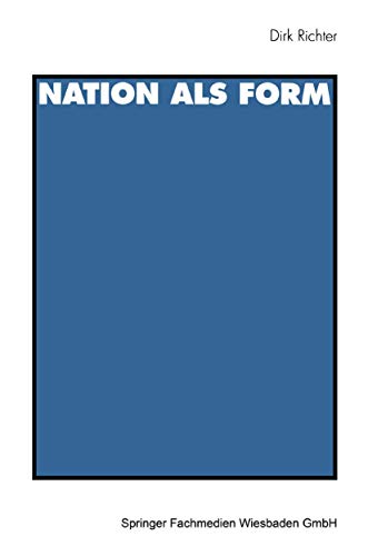 Nation als Form (German Edition): Diss.