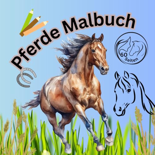 Pferde Malbuch von Independently published