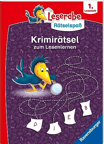 Ravensburger Leserabe Rätselspaß - Krimirätsel zum Lesenlernen - 1. Lesestufe, Rätselbuch ab 6 Jahre Ravensburger Leserabe Rätselspaß - Krimirätsel zum Lesenlernen - 1. Lesestufe, Rätselbuch ab 6 Jahre