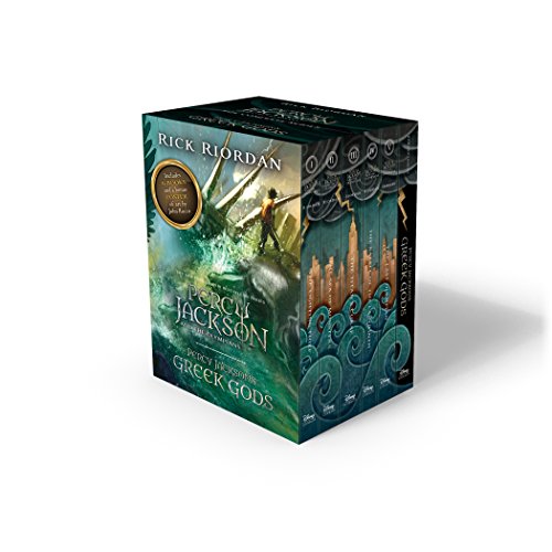 Percy Jackson and the Olympians Complete Series and Percy Jackson's Greek Gods Boxed Set Percy Jackson and the Olympians Complete Series and Percy Jackson's Greek Gods Boxed Set von Disney-Hyperion