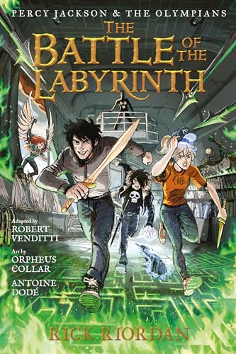 Percy Jackson and the Olympians The Battle of the Labyrinth: The Graphic Novel (Percy Jackson and the Olympians) (Percy Jackson & the Olympians, 4)