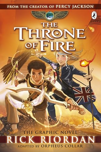 The Throne of Fire: The Graphic Novel (The Kane Chronicles Book 2) (Kane Chronicles Graphic Novels, 2) von Penguin