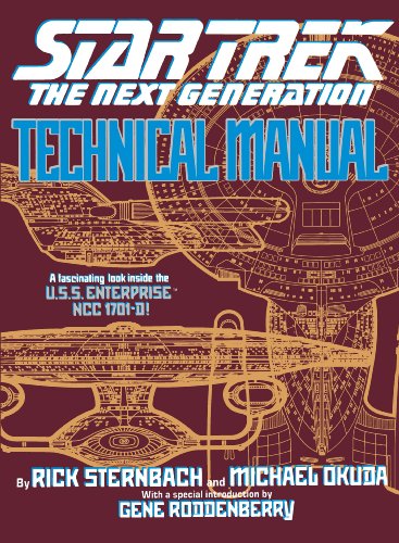 Technical Manual: The Next Generation Technical Manual (Star Trek Next Generation (Unnumbered)) (Star Trek: The Next Generation) von Pocket Books/Star Trek