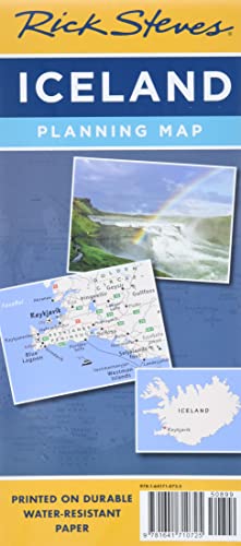 Rick Steves Iceland Planning Map: First Edition (Rick Steves Planning Maps)