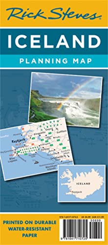 Rick Steves Iceland Planning Map: First Edition (Rick Steves Planning Maps)