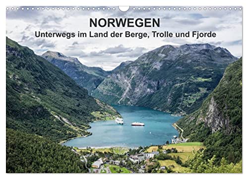 Norwegen - Unterwegs im Land der Berge, Trolle und Fjorde (Wandkalender 2025 DIN A3 quer), CALVENDO Monatskalender von CALVENDO