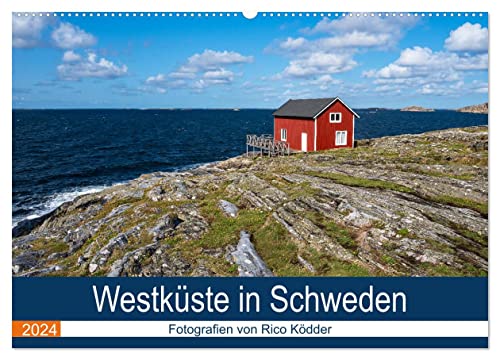 Westküste in Schweden (Wandkalender 2024 DIN A2 quer), CALVENDO Monatskalender
