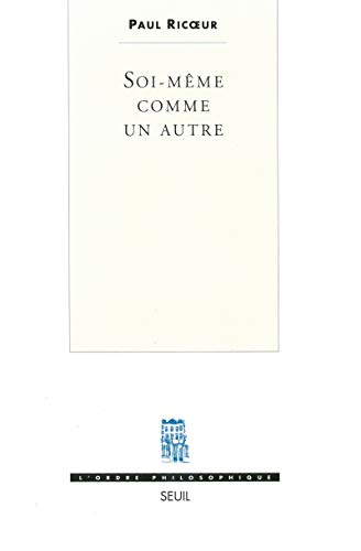 Soi-même comme un autre von Seuil