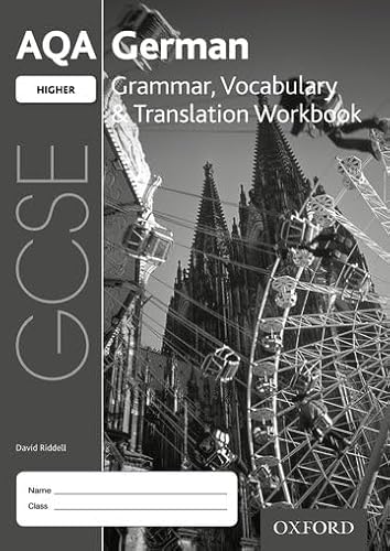 AQA GCSE German Higher Grammar, Vocabulary & Translation Workbook for the 2016 specification (Pack of 8): With all you need to know for your 2022 assessments
