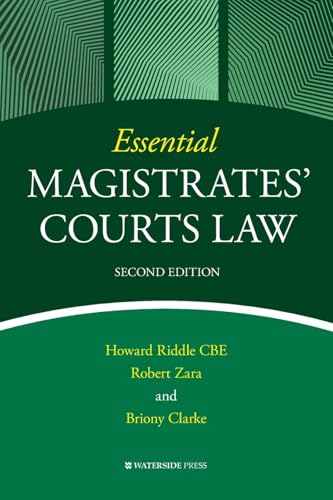Essential Magistrates' Courts Law von Waterside Press