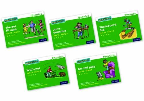 Read Write Inc. Phonics: Green Set 1A Storybooks Mixed Pack of 5 von Oxford University Press