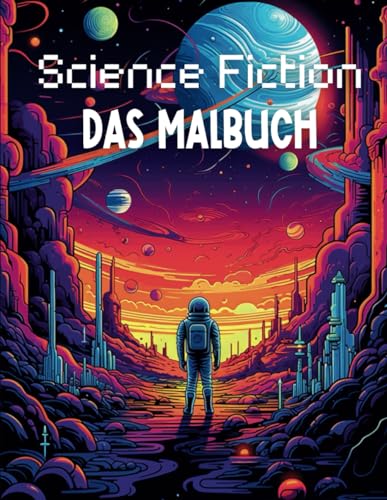 Science Fiction: Das Malbuch: Malbuch für Teenager & Erwachsene | Entspannendes Malbuch mit Science Fiction Szenen | Für Science Fiction Fans (Malbücher)