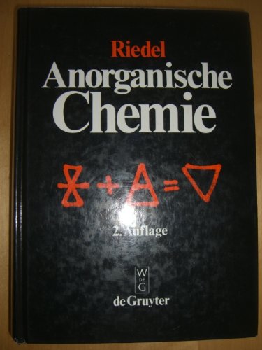 RIEDEL:ANORGANISCHE CHEMIE (SCHWARZ) 2A AE von De Gruyter