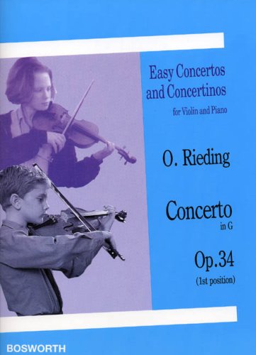 Concerto in G-Dur Op 34. Violine, Klavier