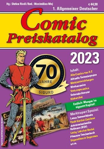 1. Allgemeiner Deutscher Comic Preiskatalog: 2023 (1. Allgemeiner Comic Preiskatalog: 2023) von SR Verlag