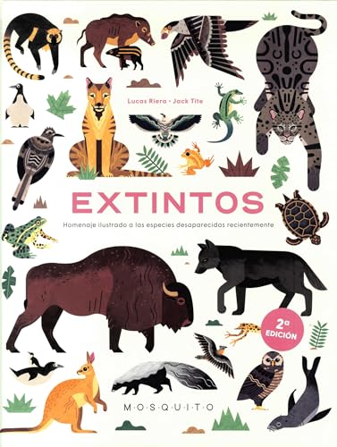 Extintos: Homenaje ilustrado a las especies desaparecidas recientemente