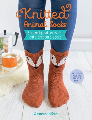 Knitted Animal Socks: 6 novelty patterns for cute creature socks Knitted Animal Socks: 6 novelty patterns for cute creature socks von David & Charles