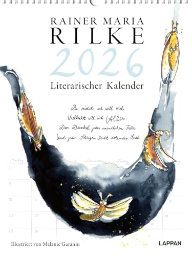 Rilke-Kalender 2026 - Wandkalender: Illustrierter Wandkalender mit Gedichten Rilke-Kalender 2026 - Wandkalender: Illustrierter Wandkalender mit Gedichten von Lappan