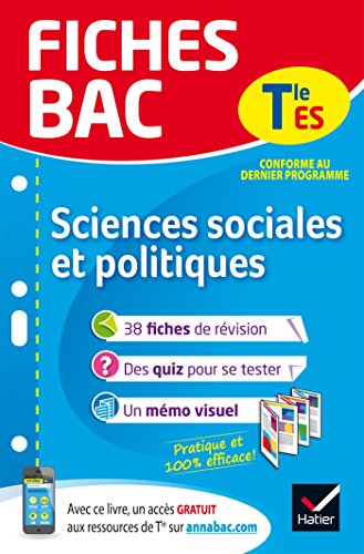 Fiches Bac: Sciences sociales et politiques Terminale ES