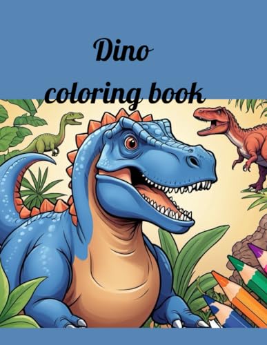 Dino coloring book von Independently published