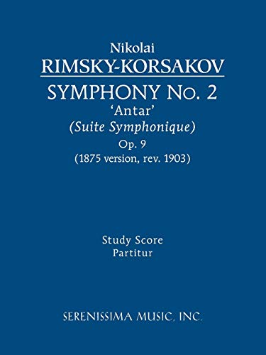 Symphony No.2 'Antar', Op.9 (2nd version, rev. 1903): Study score