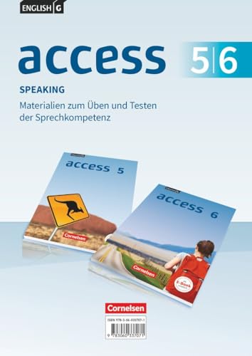 English G Access - Allgemeine Ausgabe: Access|NULL|Allgemeine Ausgabe 2014|Band 5/6: 9./10. Schuljahr|Speaking - Materialien zum Üben und Testen der ... auf Karten von Cornelsen Verlag
