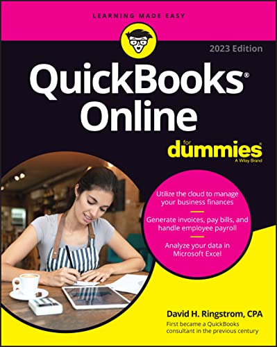 Quickbooks Online 2023 for Dummies: Utilize the Cloud to Mange Your Business Finances, Generate Invoices, Pay Bills, and Handle Employee Payroll, ... Microsoft Excel (For Dummies (Computer/Tech)) von For Dummies