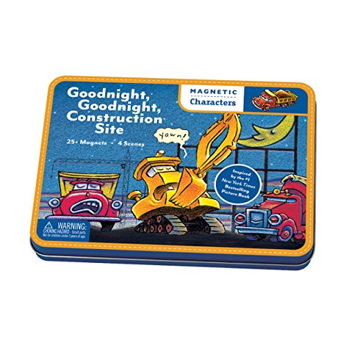 Goodnight, Goodnight Construction Site Magnetic Characters: Magnetic Character Set von MudPuppy