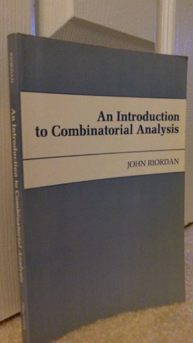 An Introduction to Combinatorial Analysis (Princeton Legacy Library, 88) von Princeton University Press