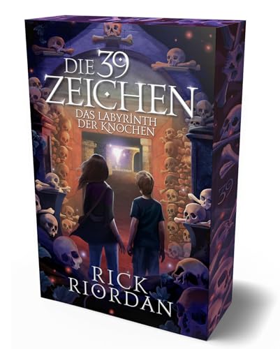 Die 39 Zeichen Band 1: Das Labyrinth der Knochen: Ein spannendes Abenteuer des Bestseller - Autors Rick Riordan - farbiger Buchschnitt in limitierter Auflage (1)