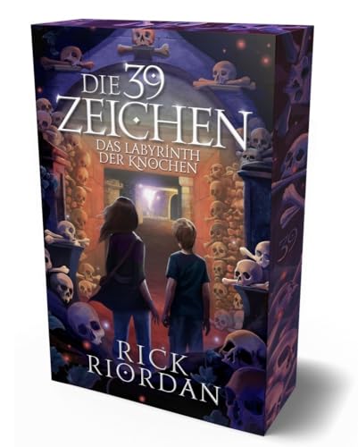 Die 39 Zeichen Band 1: Das Labyrinth der Knochen: Ein spannendes Abenteuer des Bestseller - Autors Rick Riordan - farbiger Buchschnitt in limitierter Auflage (1)