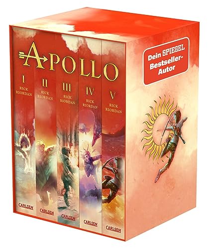 Die Abenteuer des Apollo: Taschenbuchschuber Bände 1-5: Urkomische Fantasy-Reihe ab 12 Jahren über griechisch-römische Gottheiten in der modernen Welt von Carlsen