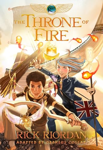 Kane Chronicles, The, Book Two The Throne of Fire: The Graphic Novel (The Kane Chronicles, Book Two) (The Kane Chronicles, 2, Band 2)