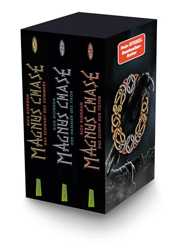 Magnus Chase: Taschenbuchschuber: Band 1-3 der lustigen Fantasy-Buchreihe ab 12 Jahren über nordische Mythen und einen (fast) normalen Typen