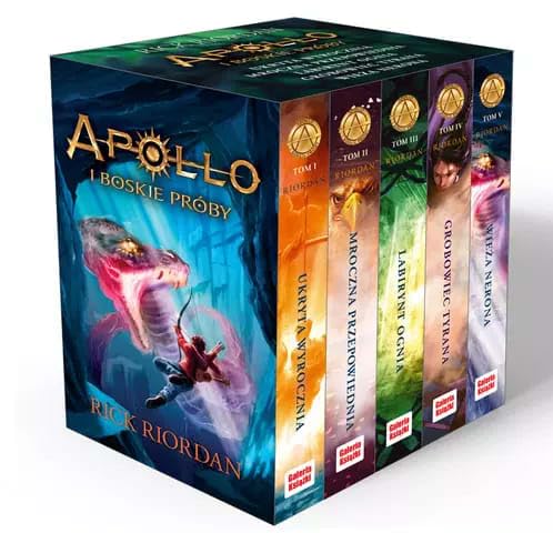 Pakiet Apollo i Boskie próby Tom 1-5 von Galeria Książki