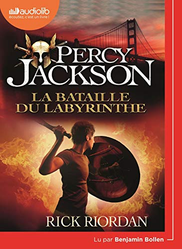 Percy Jackson 4 - La Bataille du labyrinthe: Livre audio 1 CD MP3 von AUDIOLIB