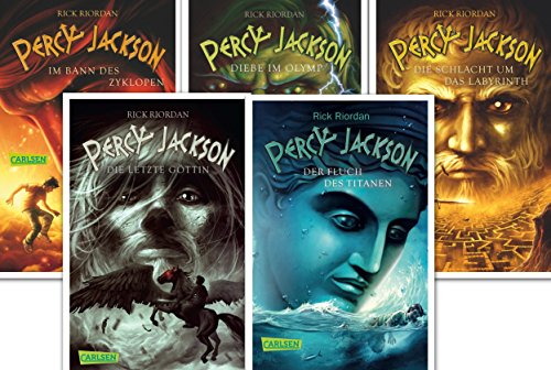 Percy Jackson Serie von Rick Riordan
