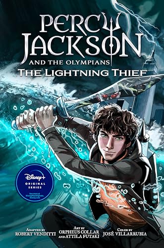 Percy Jackson and the Olympians The Lightning Thief The Graphic Novel (paperback) (Percy Jackson & the Olympians) von Disney Hyperion